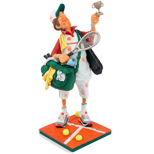 Forchino figure 'The Tennis Player'