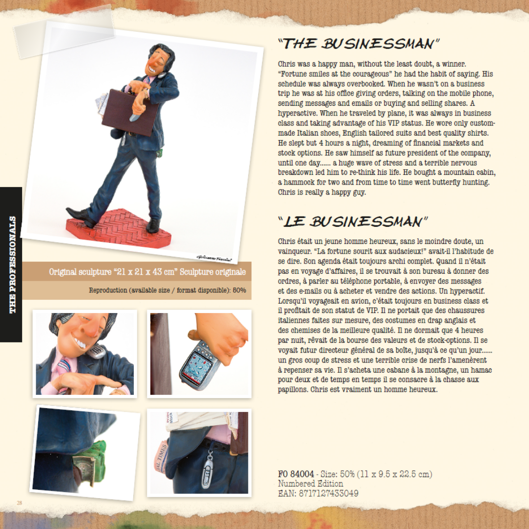 Forchino figure 'The Businessman'